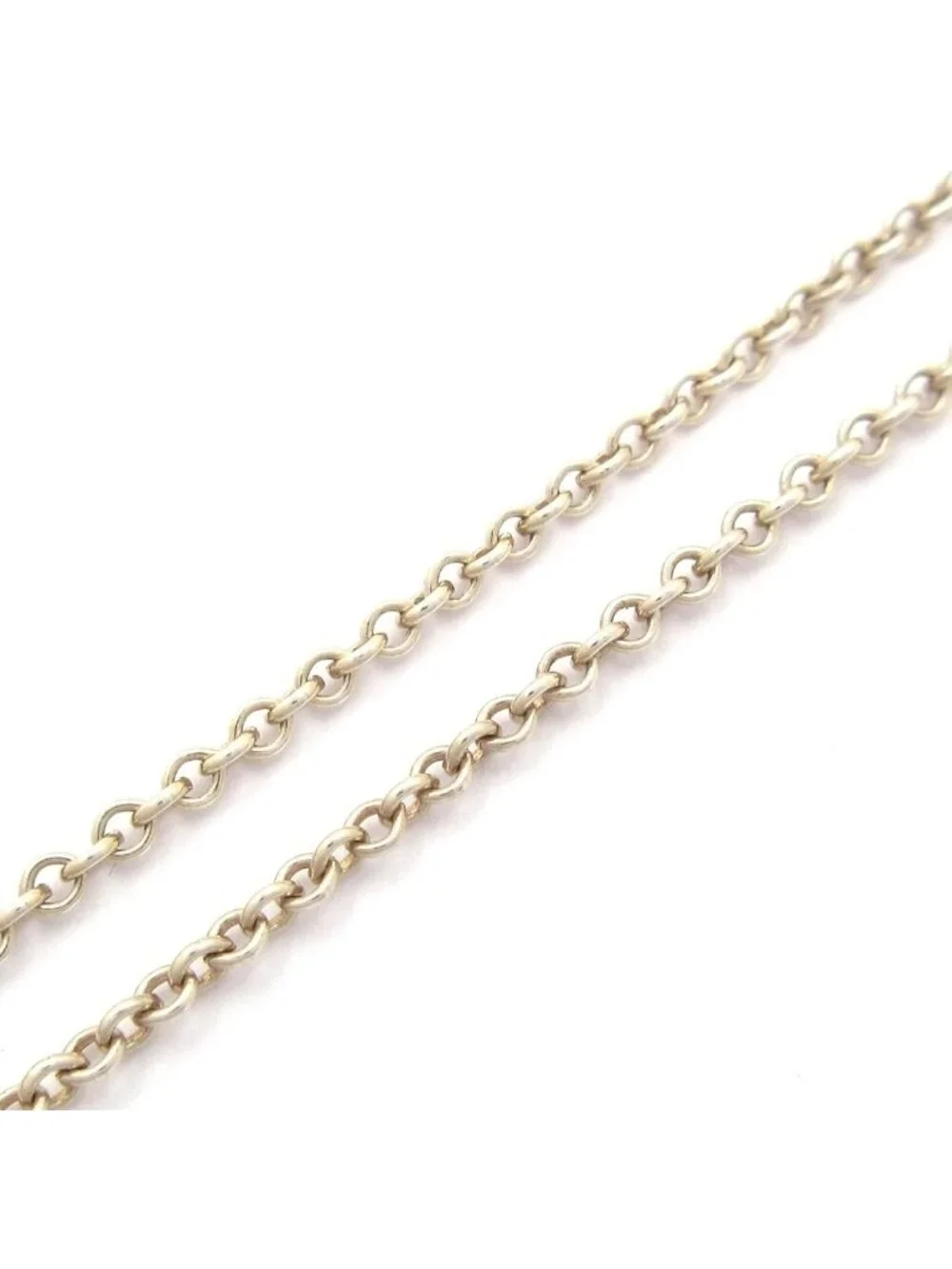 Tiffany & Co Necklace Bottle Open Pendant Silver